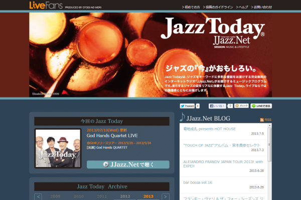 Jazz Today × Live Fans